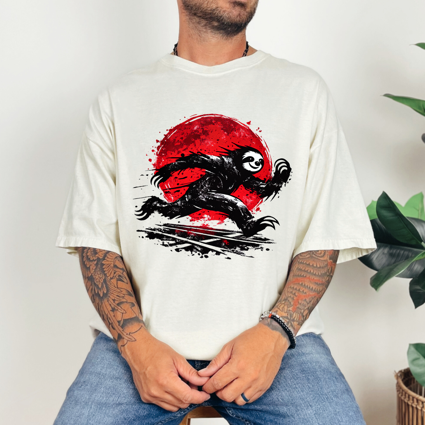 Running Sloth | Funny Runner Tee | Mid Pack Runner Gift | Marathon Humor Shirt