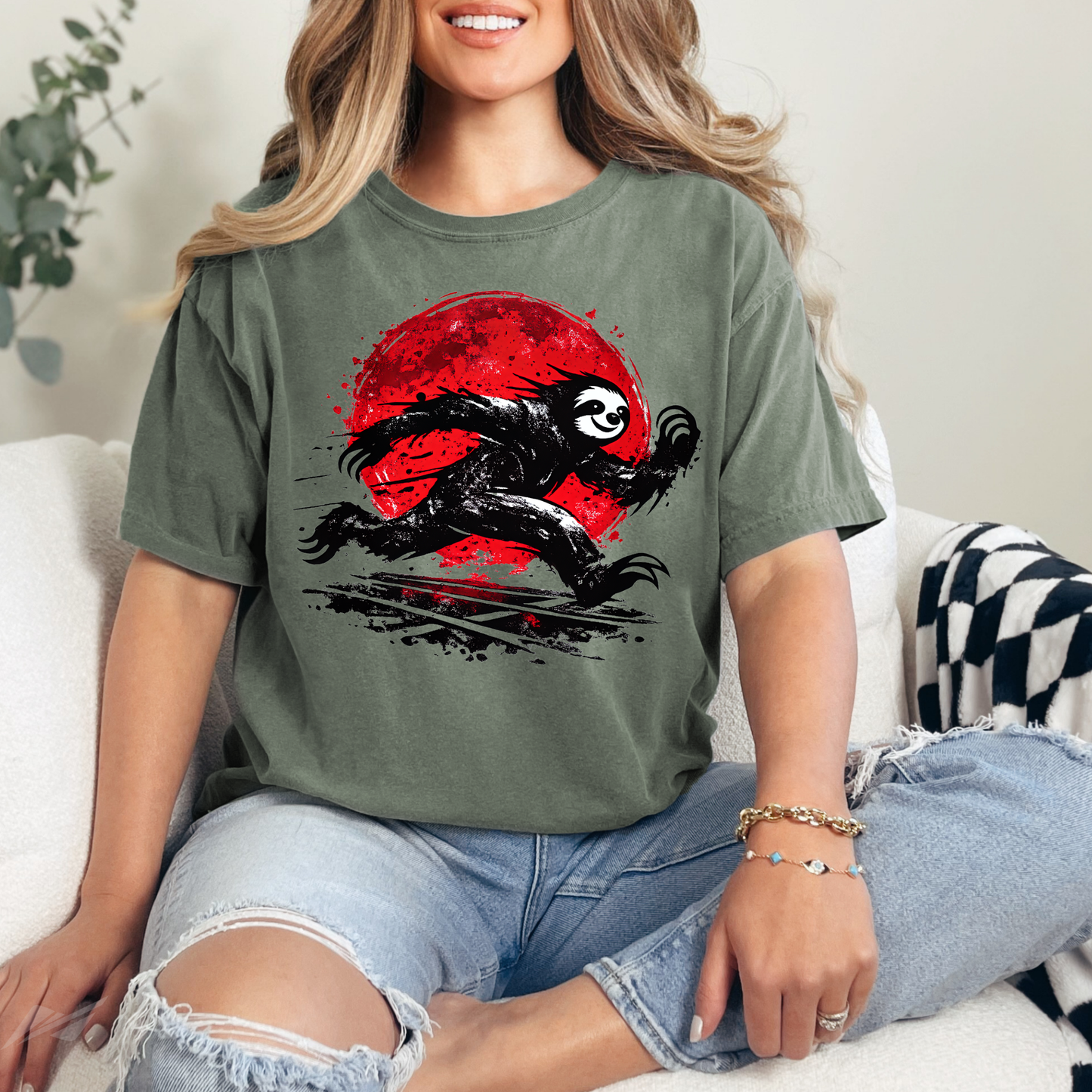Running Sloth | Funny Runner Tee | Mid Pack Runner Gift | Marathon Humor Shirt