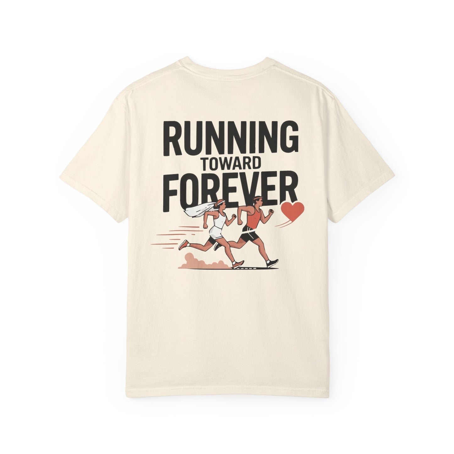 Running Toward Forever | Bride Running Shirt | Bridal Shower Gift | Couples Marathon Tee