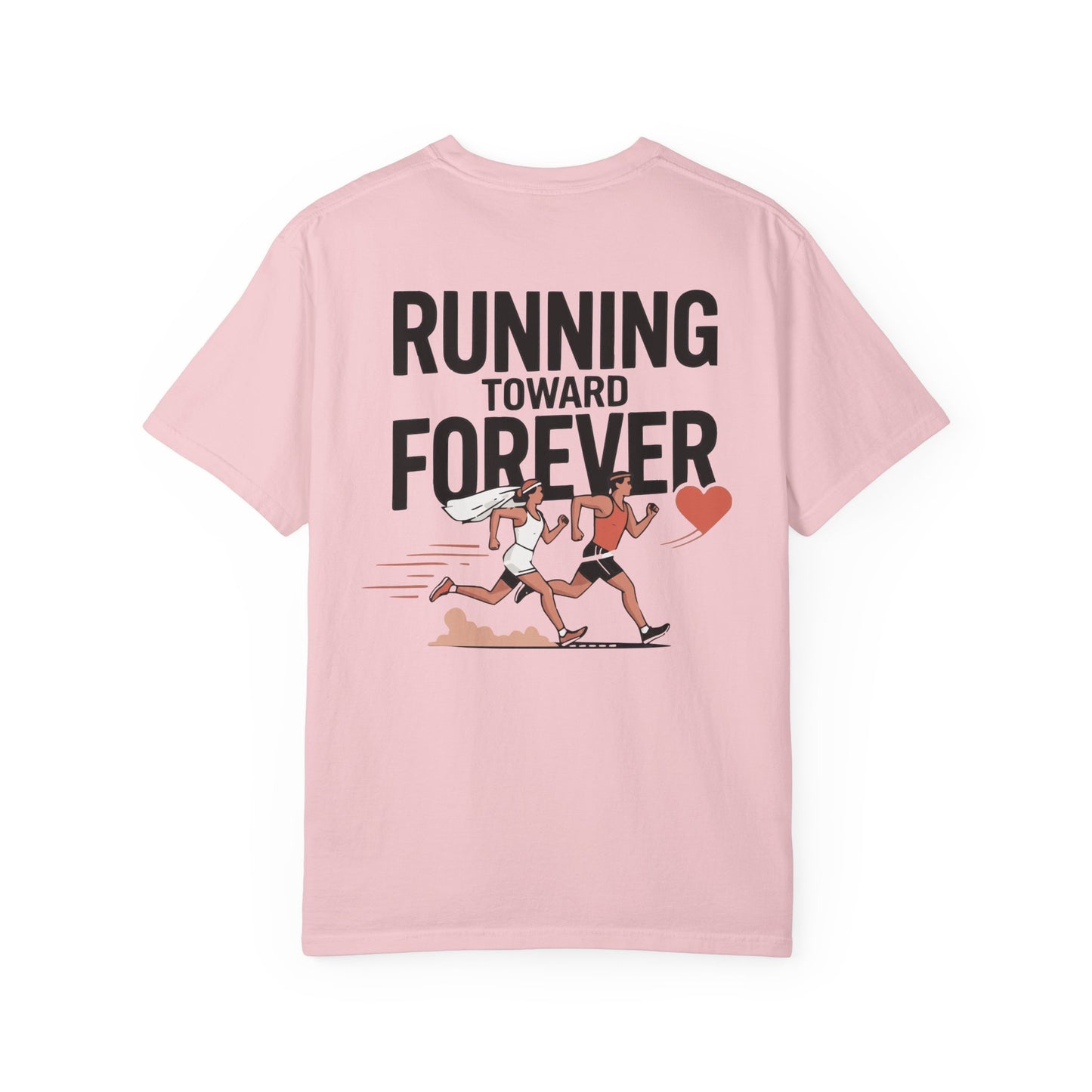Running Toward Forever | Bride Running Shirt | Bridal Shower Gift | Couples Marathon Tee
